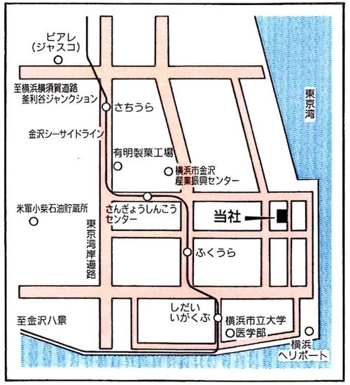 金沢支店地図